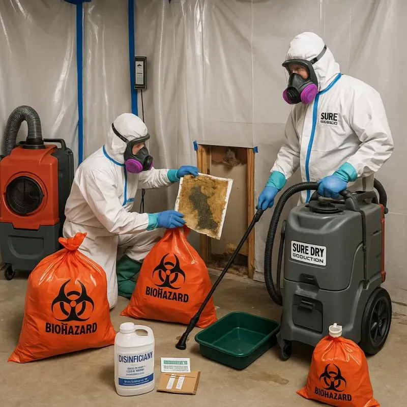 Contaminated Water Handling Protocols process in Jan-Phyl Village, FL